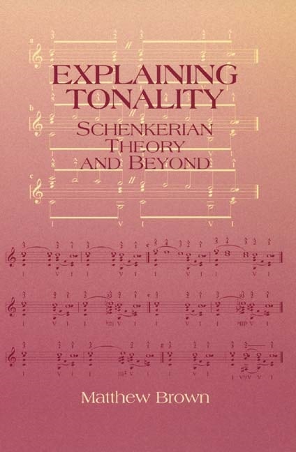 Book cover image for Explaining Tonality ISBN: 9781580461603